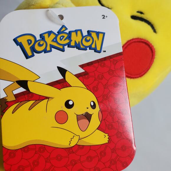 Nintendo Pokemon Pikachu Plush Yellow 9'' Stuffed Animal - Picture 6 of 8